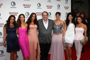 los angeles, giu 17 - judy re, ana ortiz, dania ramirez, marce ciliegia, roselin sanchez, edy ganem, eva longoria arriva a il subdolo cameriere tutta la vita S originale serie prima a il bel Air baia club su giugno 17, 2013 nel Pacifico palizzate, circa foto