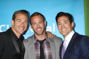 los angeles, 24 luglio - tim lopez, Ernesto Argollo, ben patton arriva al tour stampa della nbc tca estate 2012 al beverly hilton hotel il 24 luglio 2012 a beverly hills, ca foto