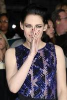 los angeles, nov 14 - kristen stewart arriva a il crepuscolo - rottura alba parte 1 mondo prima a nokia Teatro a la vivere su novembre 14, 2011 nel los angeles, circa foto