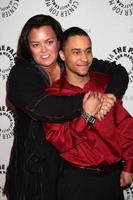 Filippo johnson e rosie o donnell in arrivo a il America selezione evento, un' tutta la vita film, a il paley centro per media nel beverly colline, circa su febbraio 24, 2009 foto