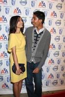 freida pinto e dev patel in arrivo a il 15 annuale bafta la S premi stagione tè festa a il beverly colline Hotel, nel beverly colline, circa su gennaio 10, 2009 ©2008 kathy hutchin hutchin foto