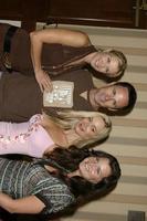 katherine kelly lang, William devi, jennifer gareis, e erica tom grassetto e il bellissimo fan pranzo universale sheraton Hotel los angeles, circa ago 25, 2007 ©2007 kathy hutchin hutchin foto