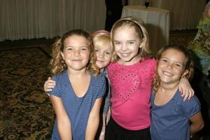 amanda e rachel ritmo, Harley graham, e darcy rosa byrnes grassetto e il bellissimo fan pranzo universale sheraton Hotel los angeles, circa ago 25, 2007 ©2007 kathy hutchin hutchin foto