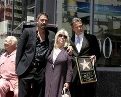 cristiano gudegast e il suo genitori dale e erica braeden erica braeden riceve un' stella su il hollywood camminare di fama los angeles, circa luglio 20, 2007 ©2007 kathy hutchin hutchin foto