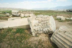 laodicea su il liceo antico città nel denizli, turkiye foto