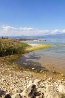 lungolago Visualizza a partire dal Peschiera, Lago di garda lago garda, Italia foto