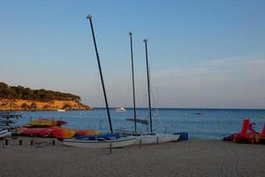 sant pol spiaggia nel s'agaro catalano costa brava, Spagna foto