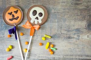 lecca-lecca e caramelle di Halloween foto
