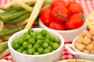 varietà di cucina ingredienti con fresco e secco legumi foto