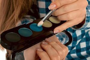 foto di trucco ombre nel pallet