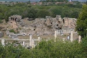 adrianico bagni nel afrodisia antico città nel aydin, turkiye foto