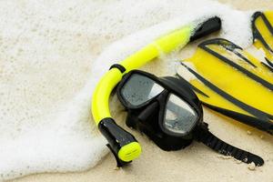 attrezzatura per lo snorkeling foto