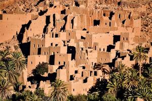 cittadina nel Marocco foto