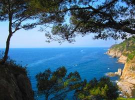 foto di spagnolo paesaggio marino