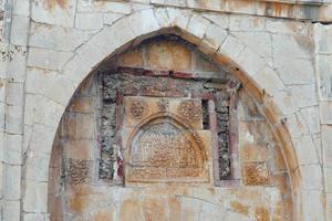 iscrizione nel alanya castello nel alanya cittadina, antalya, turkiye foto