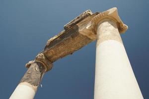 hierapolis antico città nel pamukkale, denizli, turkiye foto