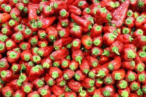 frutta e verdura sono vendute in un bazar in Israele. foto