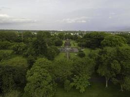 aereo Visualizza di candi bubra, parte di prambanan tempio nel Indonesia foto