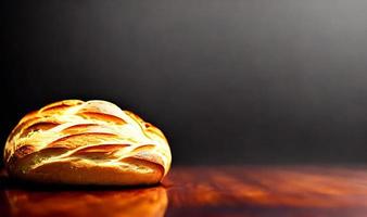 forno - tradizionale fresco caldo cucinato pane. pane vicino tiro. foto