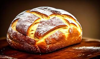 forno - tradizionale fresco caldo cucinato pane. pane vicino tiro. foto