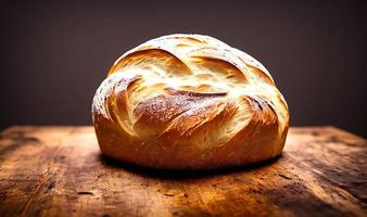 forno - tradizionale fresco caldo cucinato pane. pane vicino tiro. foto