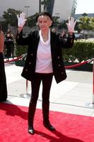 elaine stritch in arrivo a il prima serata creativo emmy premi a nokia centro nel los angeles, circa su settembre 12, 2009 foto