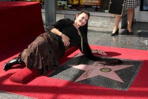 cristallo gayle a il hollywood camminare di fama stella cerimonia per cristallo gayle su vite, appena nord di tramonto blvd los angeles, circa ottobre 2, 2009 foto