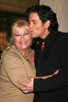 beth maitland e Michael damiano su il impostato di il giovane e il irrequieto festeggiare jeanne bottaio S 80 ° compleanno nel los angeles, circa su ottobre 24, 2008 foto