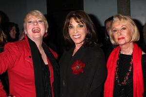 los angeles, feb 18 - alison Arngrim, kate lino, tippi hedren a il giorno, vagaina monologhi prestazione a barnsdal galleria Teatro su febbraio 18, 2011 nel los angeles, circa foto