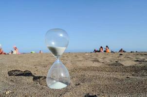 clessidra su il terra foto