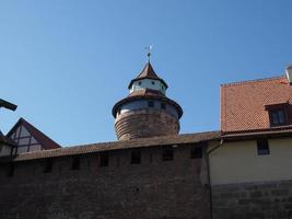 castello di nuernberger burg a norimberga foto