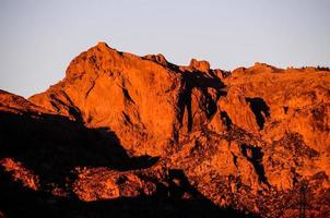 roccioso paesaggio su il canarino isole foto