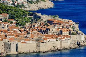 Visualizza di dubrovnik nel Croazia foto