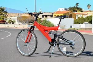 rosso bicicletta Visualizza foto