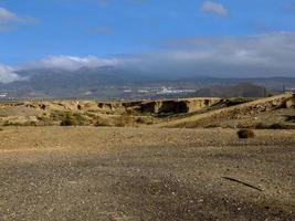 paesaggio su il canarino isole foto