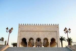 edifici nel Marrakech, Marocco, circa giugno 2022 foto