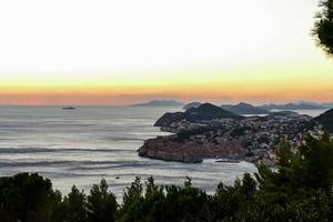 il Adriatico mare nel Croazia foto