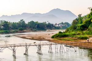 rurale paesaggio nel est Asia foto