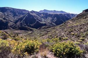 vista del paesaggio del deserto foto