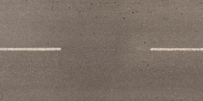panorama Visualizza a partire dal sopra su superficie struttura di vecchio asfalto strada con crepe foto