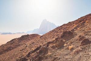 Sette pilastri nel Giordania foto