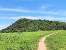 un' Visualizza di il cheshire campagna vicino Beeston castello foto