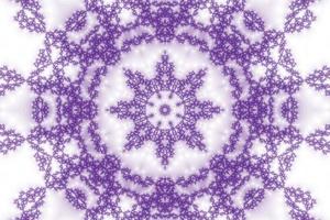 3d-illustrazione di un' kaleidoskop Ingrandisci in il infinito matematico mandelbrot impostato frattale. foto