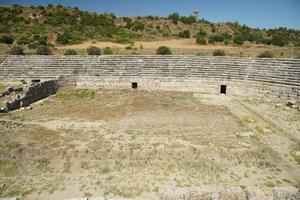 stadio di perge antico città nel antalya, turkiye foto