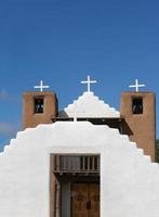 cappella di san geronimo a taos pueblo, stati uniti d'america foto