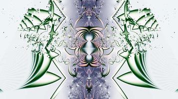 colorato astratto geometrico sfondo nel viola verde toni, grafico illustrazione, design foto