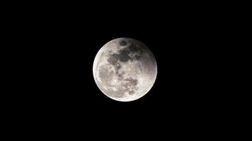 Luna su il buio notte buio sfondo foto