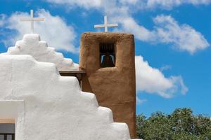 cappella di san geronimo a taos pueblo, stati uniti d'america foto