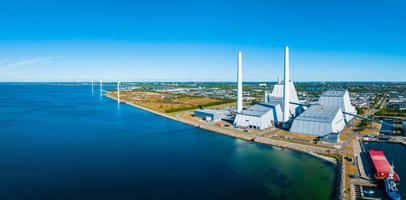 aereo Visualizza di il maggior parte bellissimo e eco amichevole energia impianti nel il mondo. foto