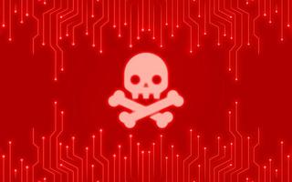 pericoloso angoli di il Internet. alto rischio di pirata attacchi. foto